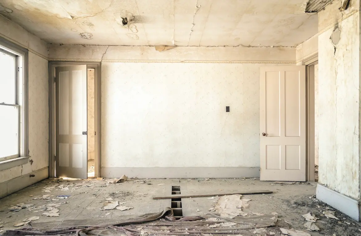 Waste disposal crew managing a cleanout project in Minooka